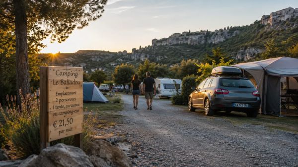 Quel est le prix moyen d'un emplacement de camping dans le Lot ?