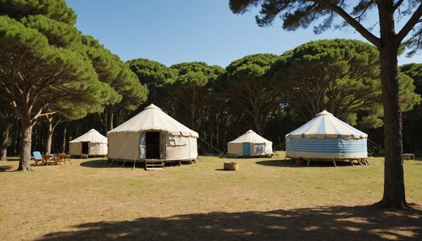 camping insolite en vendée : découvrir les yourtes et roulottes pour une expérience unique
