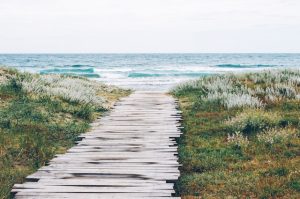 chemin a la plage